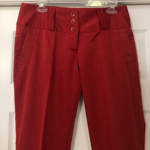 New SF Brand Brick Red Dress Pants - Picture 15 of 16